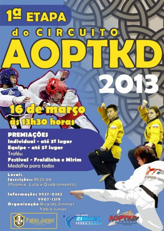 1ª etapa do circuito AOPTKD